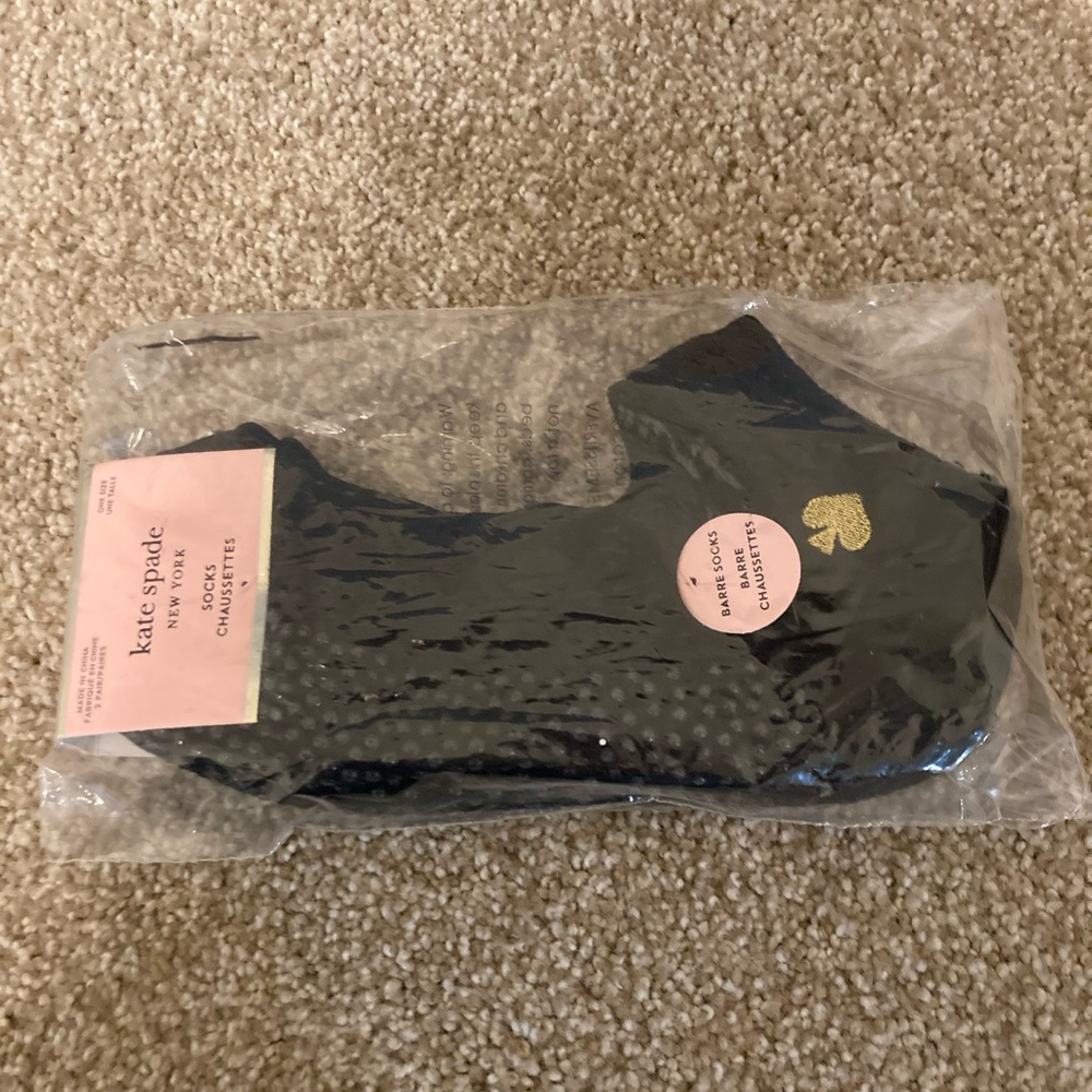 Kate Spade Barre Socks NWT
